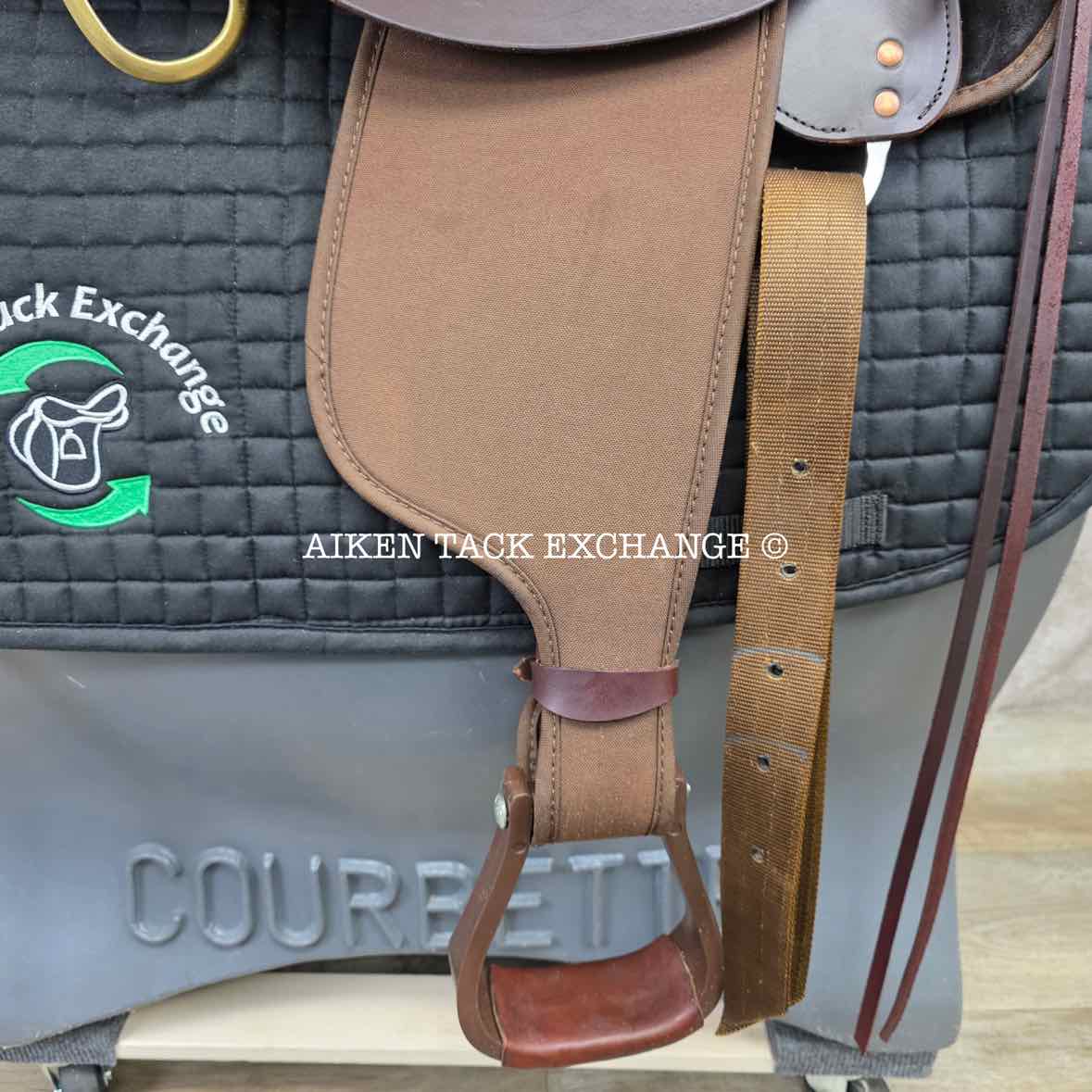 2019 High Horse by Circle Y 6916 Highbank Endurance Saddle, 16" Seat, Wide Tree - Full QH Bars