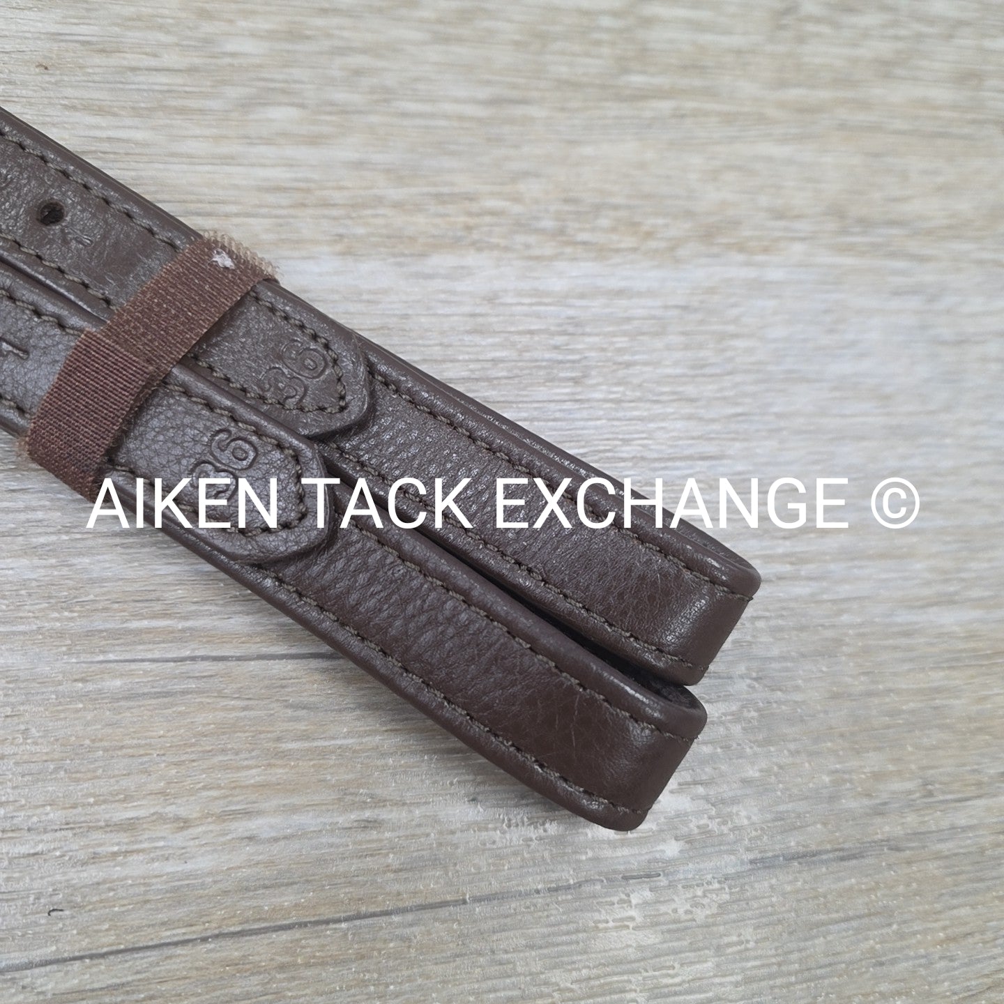 HDR Leadline Triple Covered Stirrup Leathers, Australian Nut, 36"