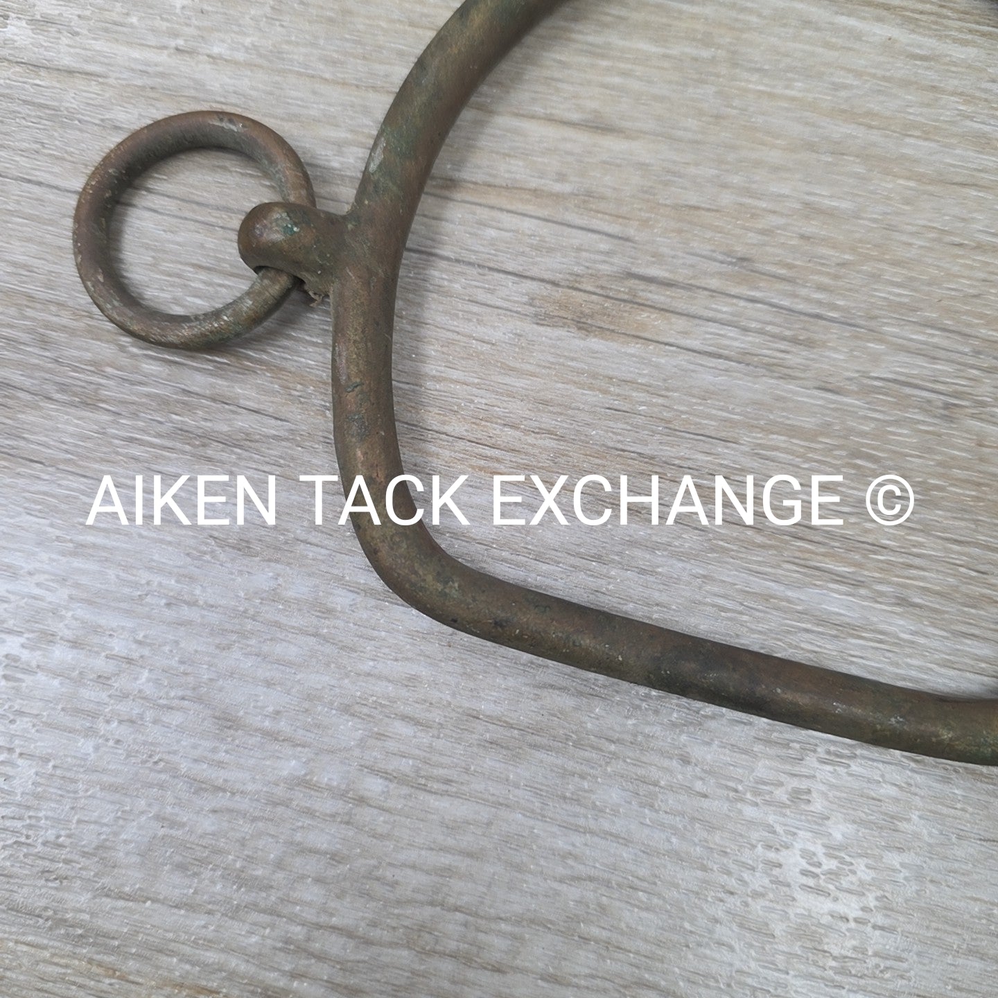 Chifney Anti Rearing Lead Bit, Straight Mouth, Solid Brass