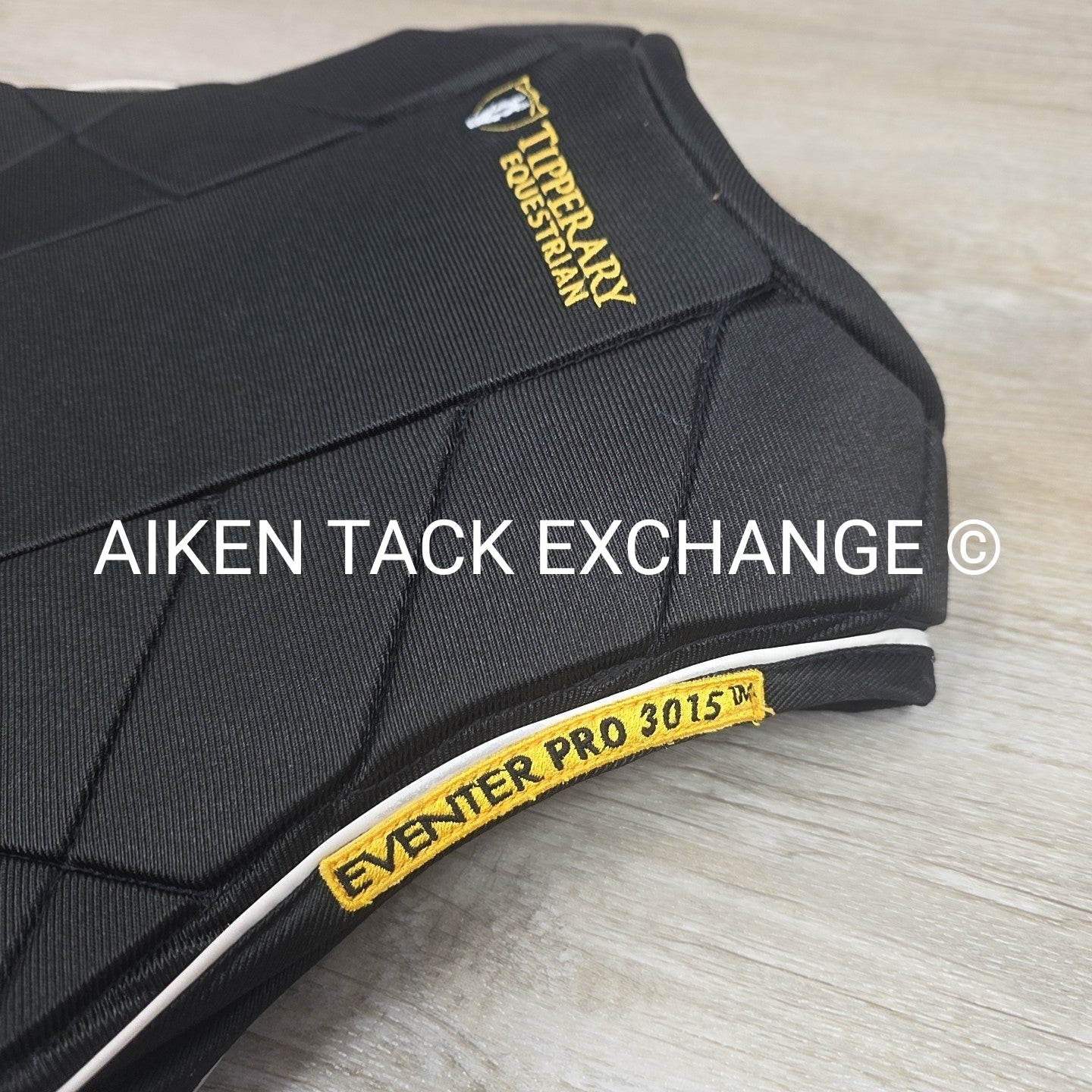Tipperary Eventer Body Protector Safety XC Vest, Black, Size Youth Small YS - 30