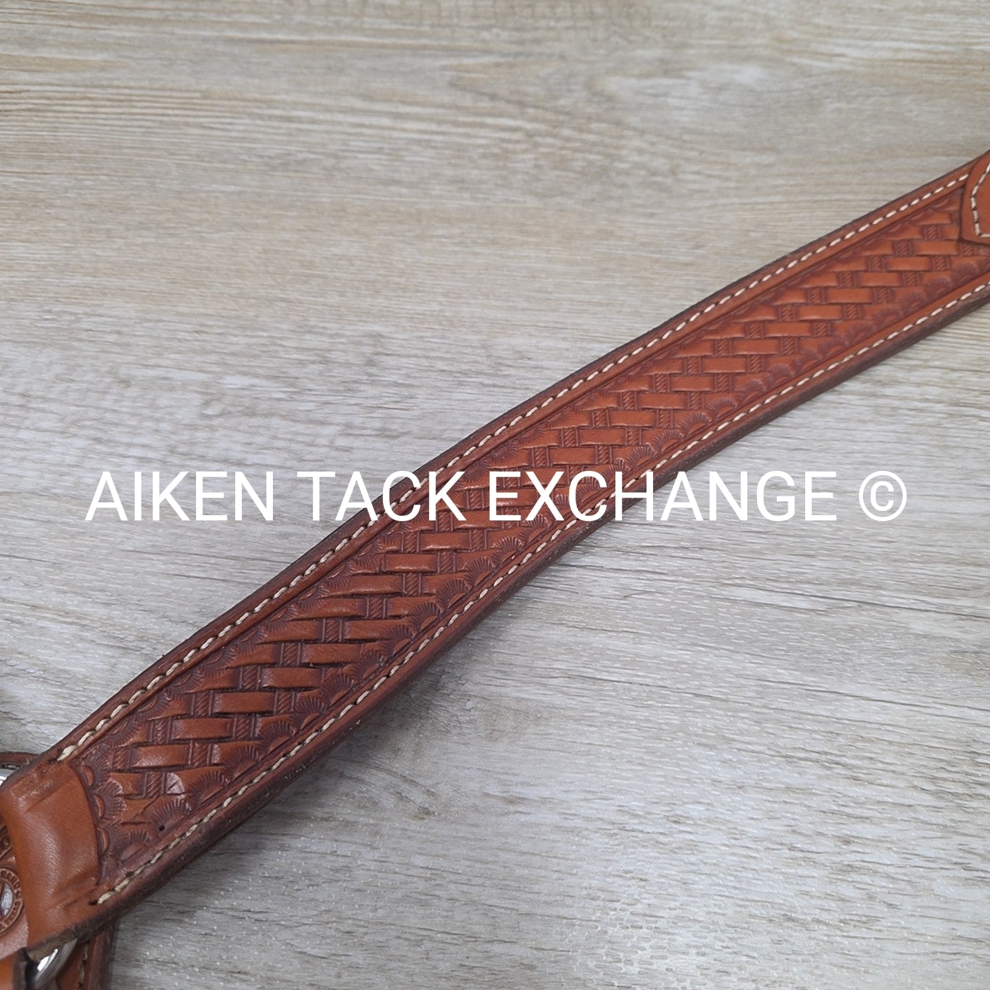 Circle Y Western Breastplate, Brown