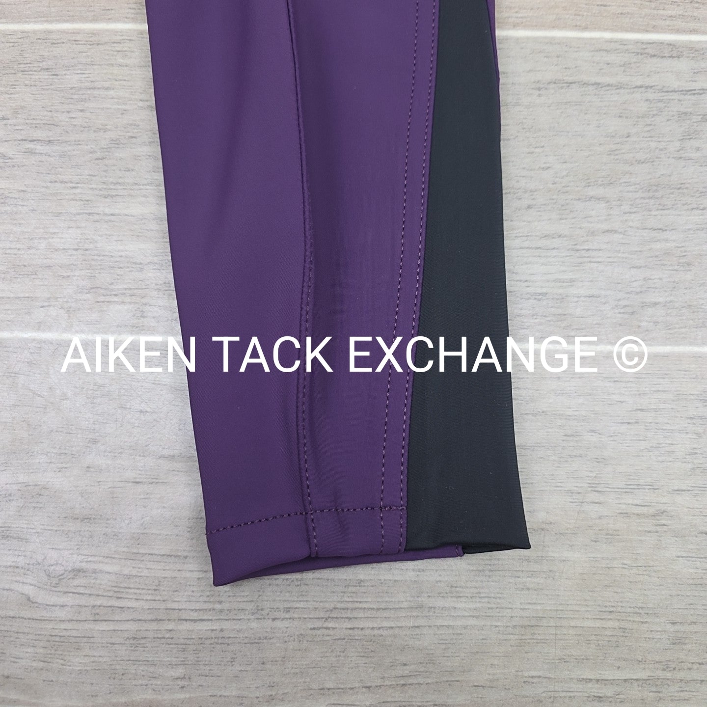 KL Select Gabrielle Knee Patch Breeches, Purple, Women's Size 30R