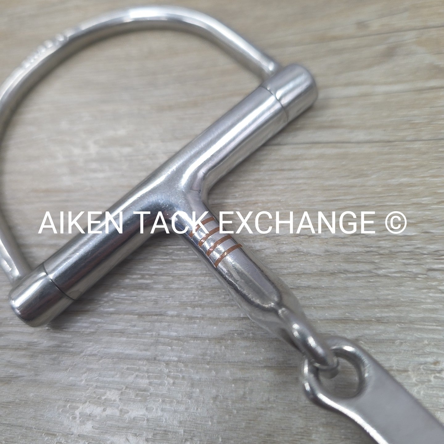 Myler Dee without Hooks and French Link Snaffle MB 10 5"