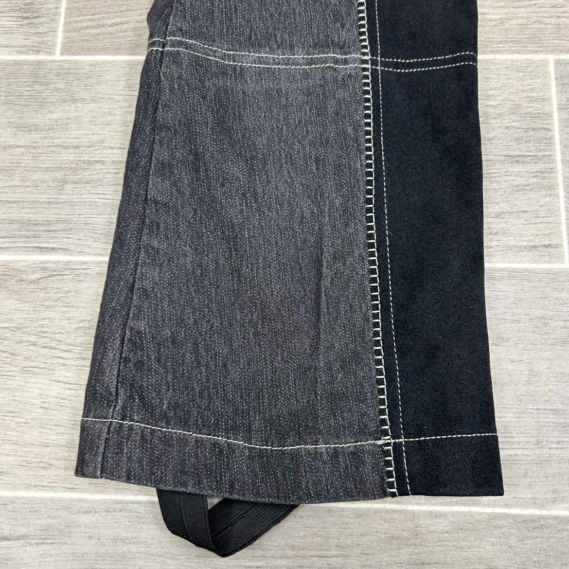HKM Ms Blink Full Seat Denim Boot Cut Breeches, Size 30