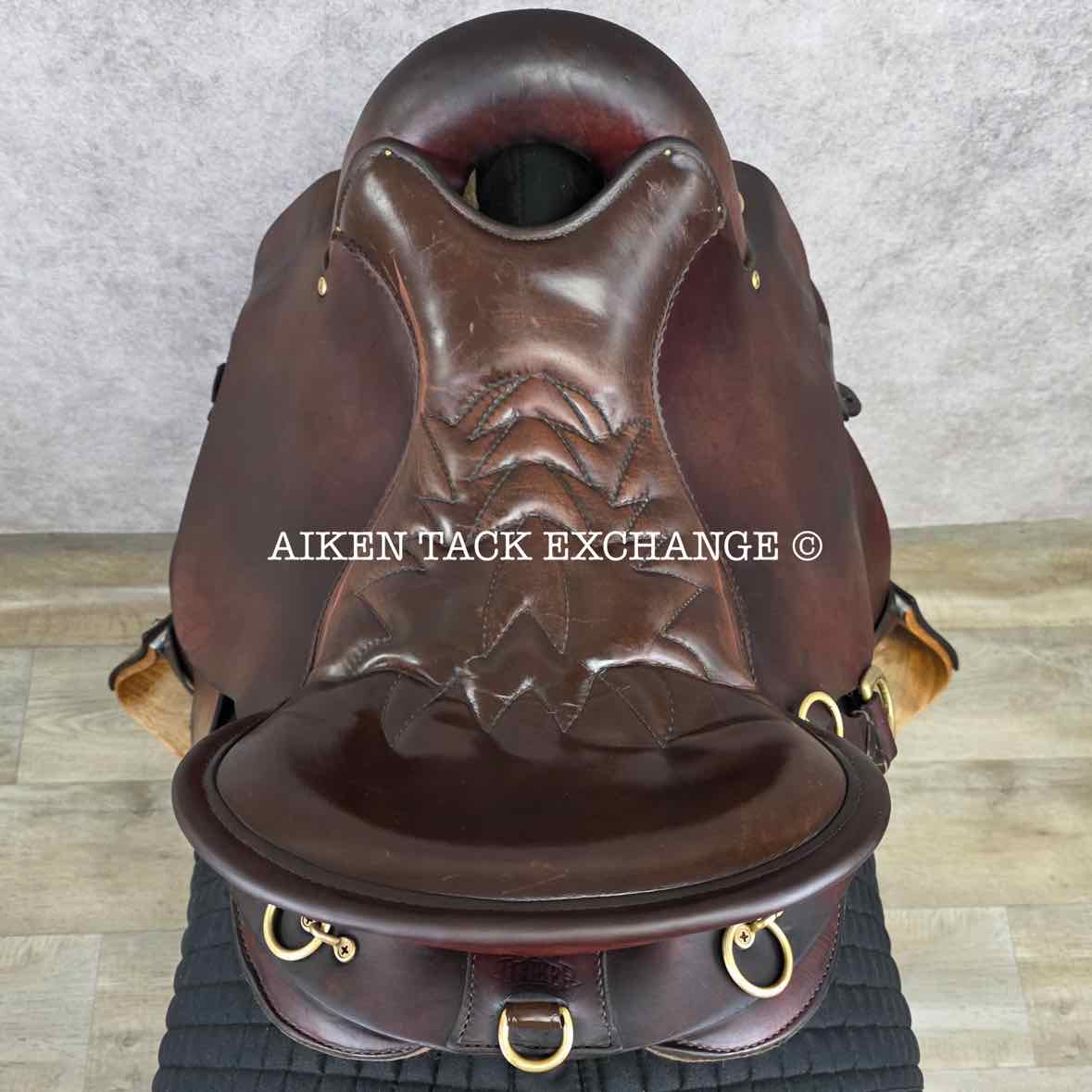 2006 Tucker 159 Endurance Trail Saddle, 16.5" Seat, Medium Tree - Semi QH Bars