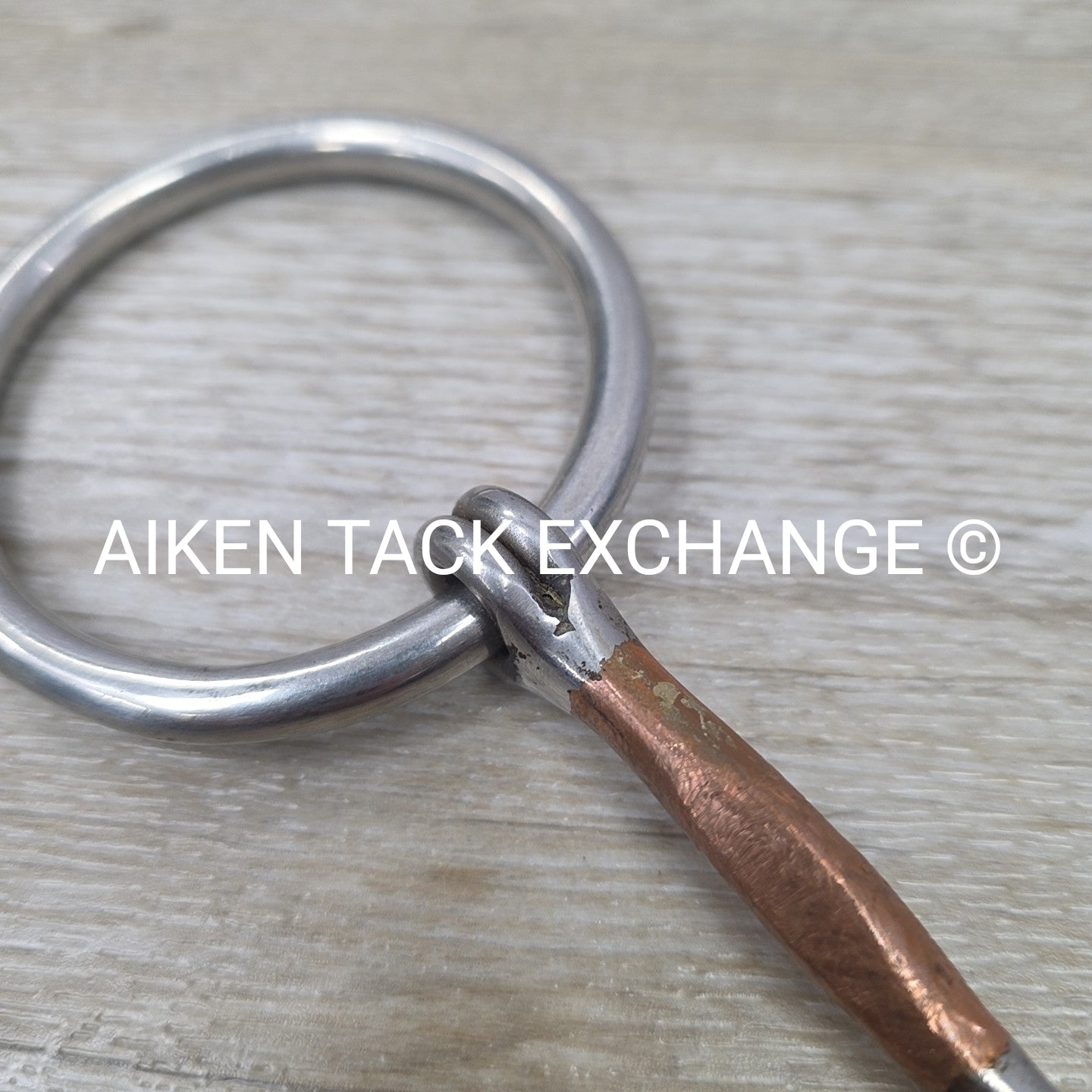 Reinsman 123 Traditional Single Joint Loose Ring Bit 5" (Has Chew Marks)