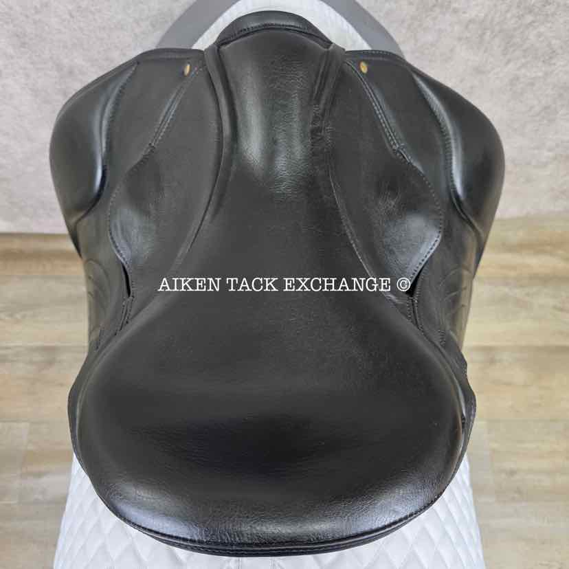 Heather Moffett Enlightened Equitation HM Vogue Dressage Saddle, 17" Seat - SoftTree