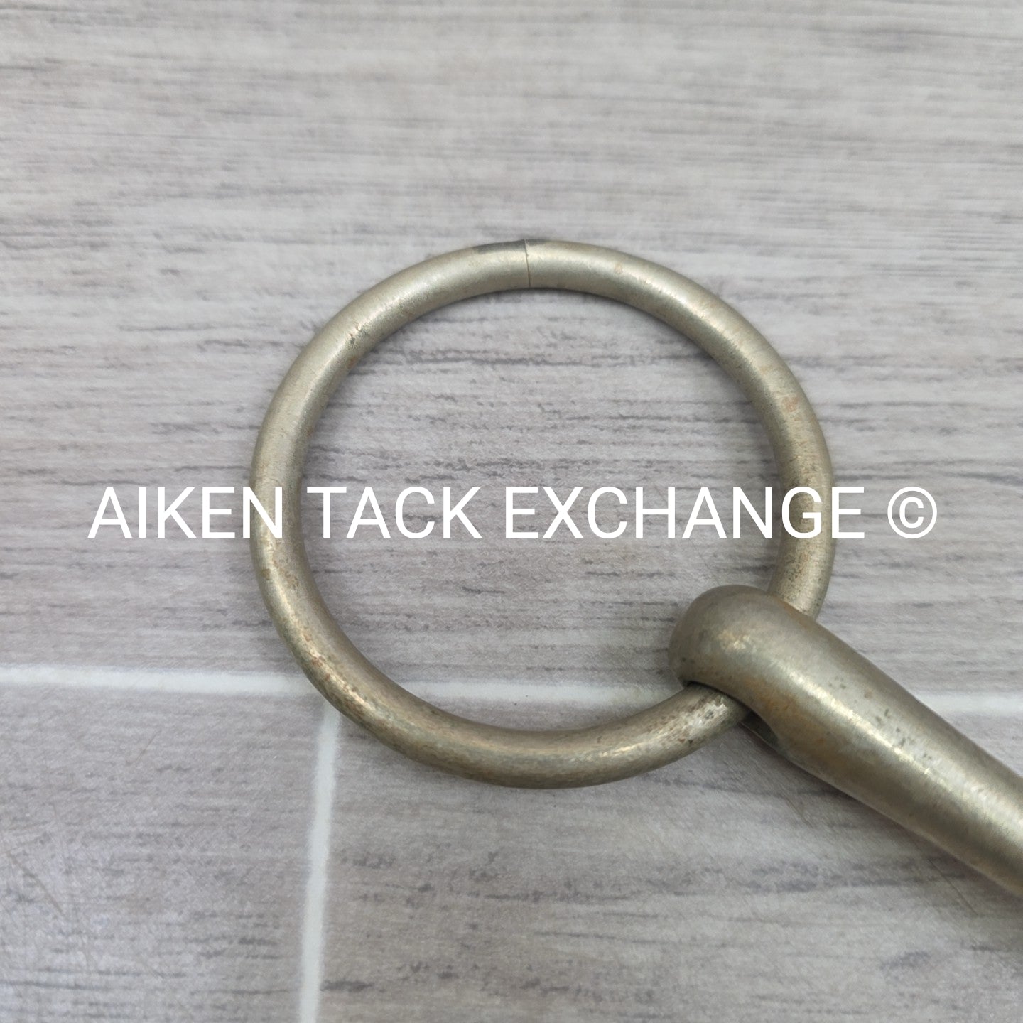 Herm Sprenger Single Joint Loose Ring Bradoon Bit 5.5"