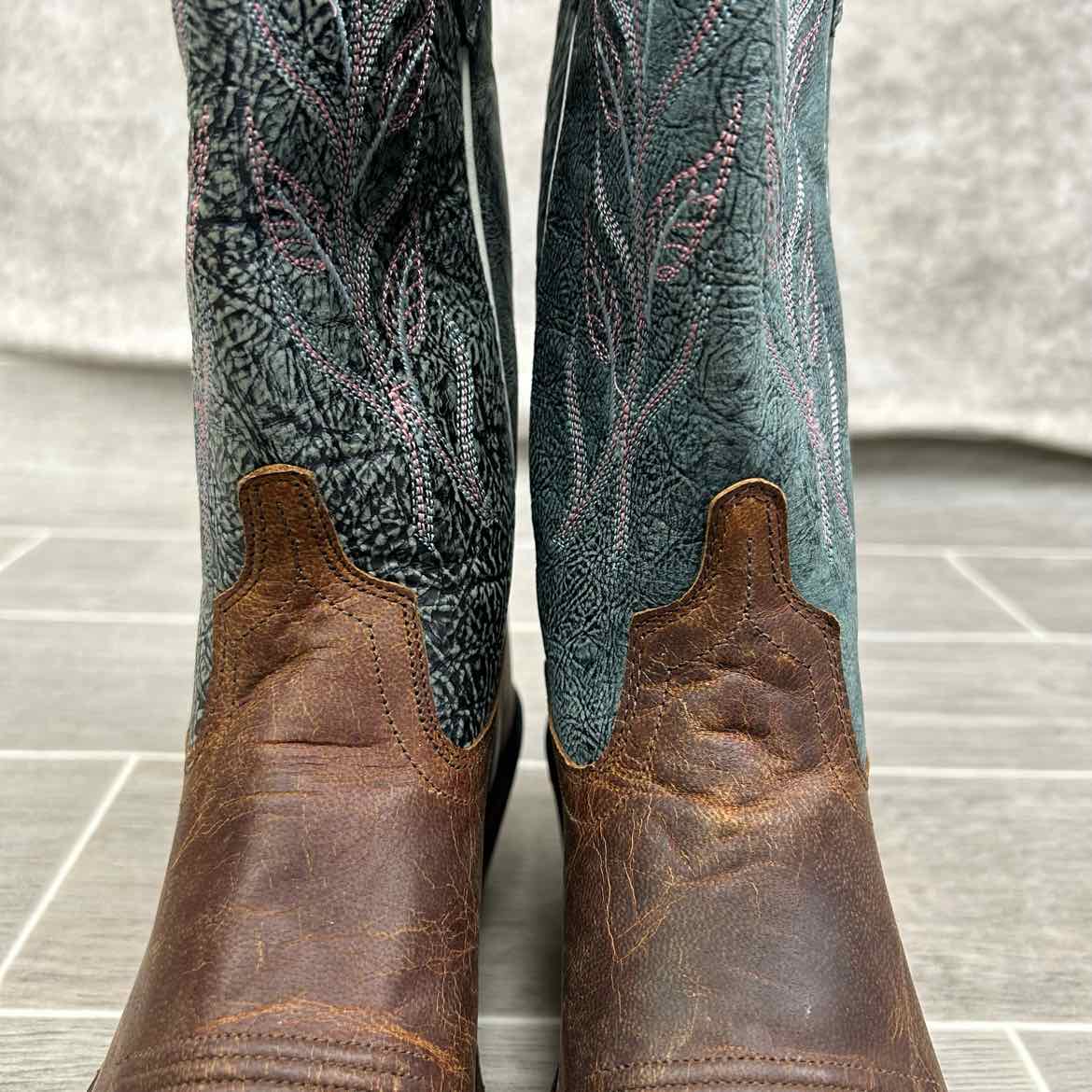 Old West Western Boots, Size 7.5
