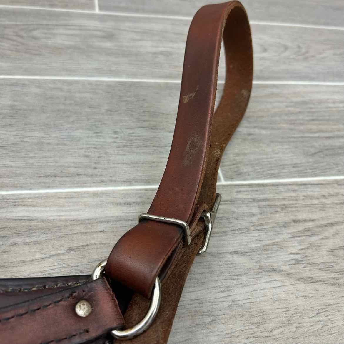 Tooled Leather Roper Breastcollar