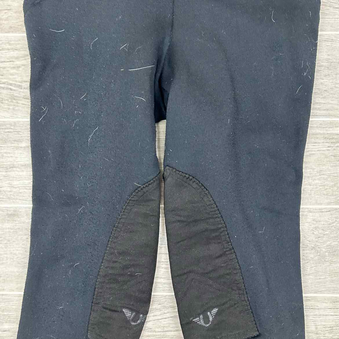 TuffRider Fleece Knee Patch Riding Tights, Women's 30 (has blemishes)