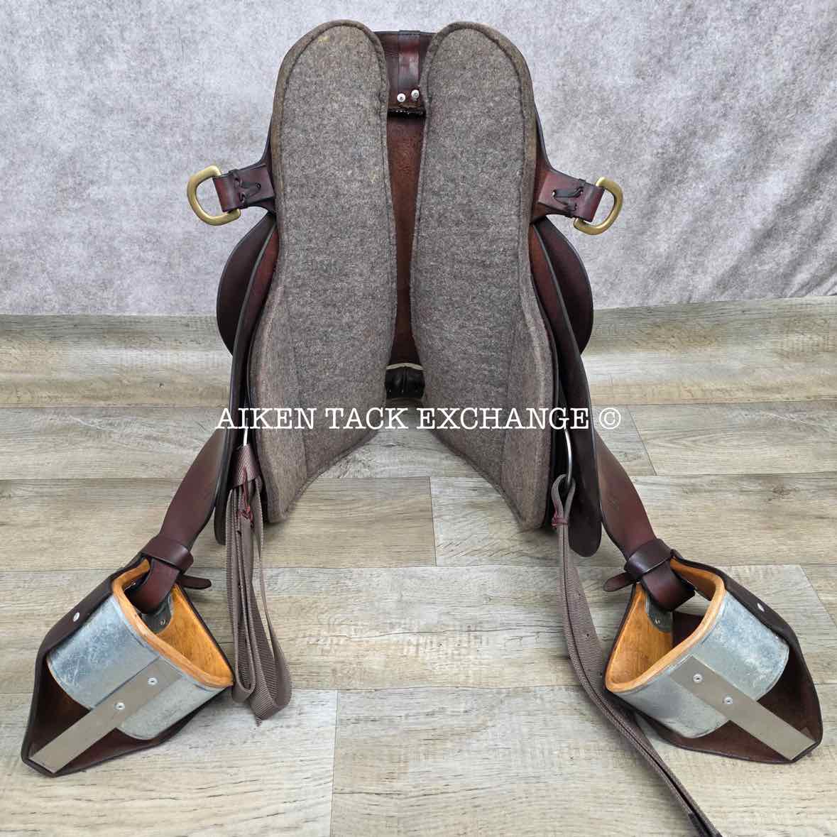 **SOLD** 2008 Tucker 146 River Plantation Endurance Trail Saddle, 17.5" Seat, Medium Tree - Semi QH Bars