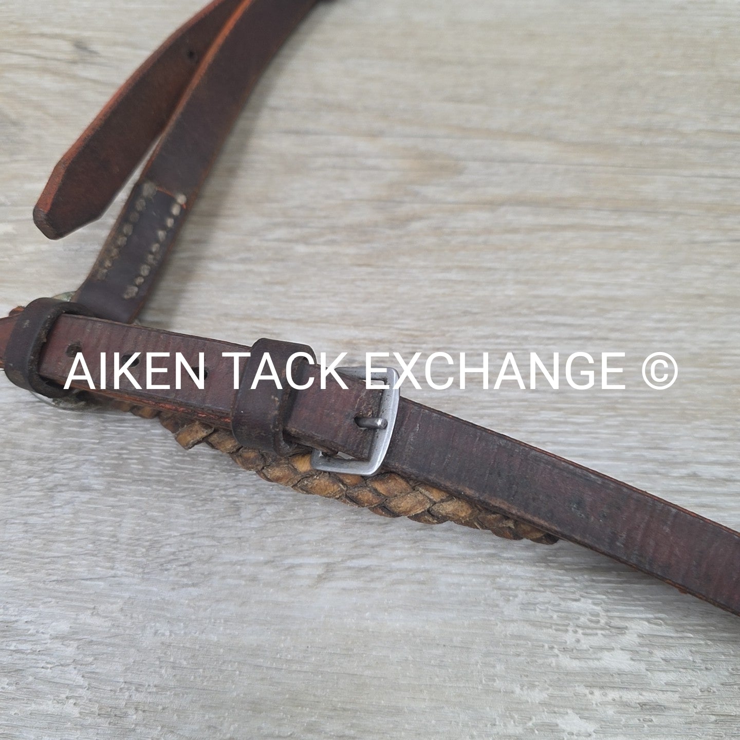 BARGAIN BUNDLE: 2 Round Braided Rawhide Drop Nosebands