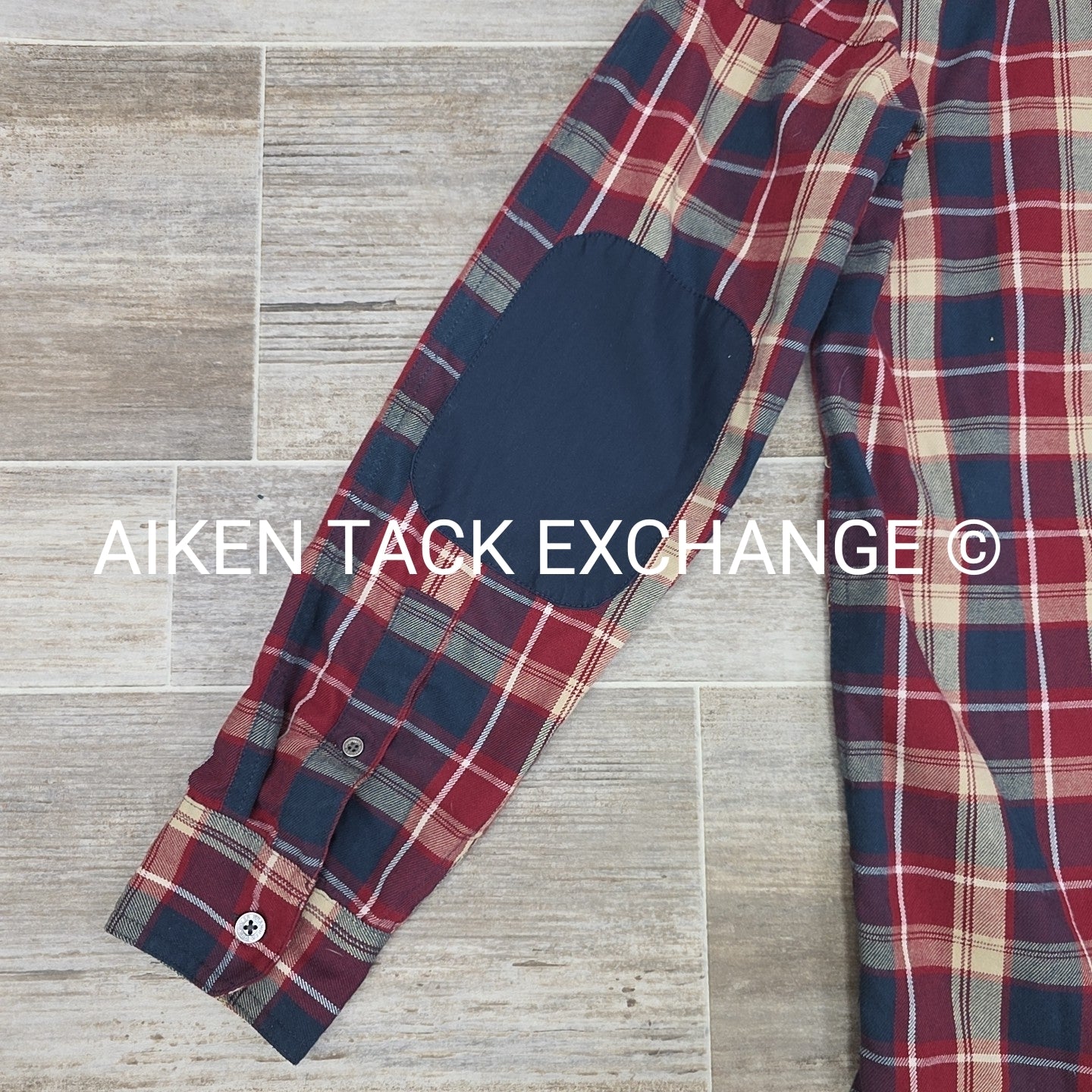 Wrangler Men's ATG Flannel Plaid Button-Down Shirt, Size Small