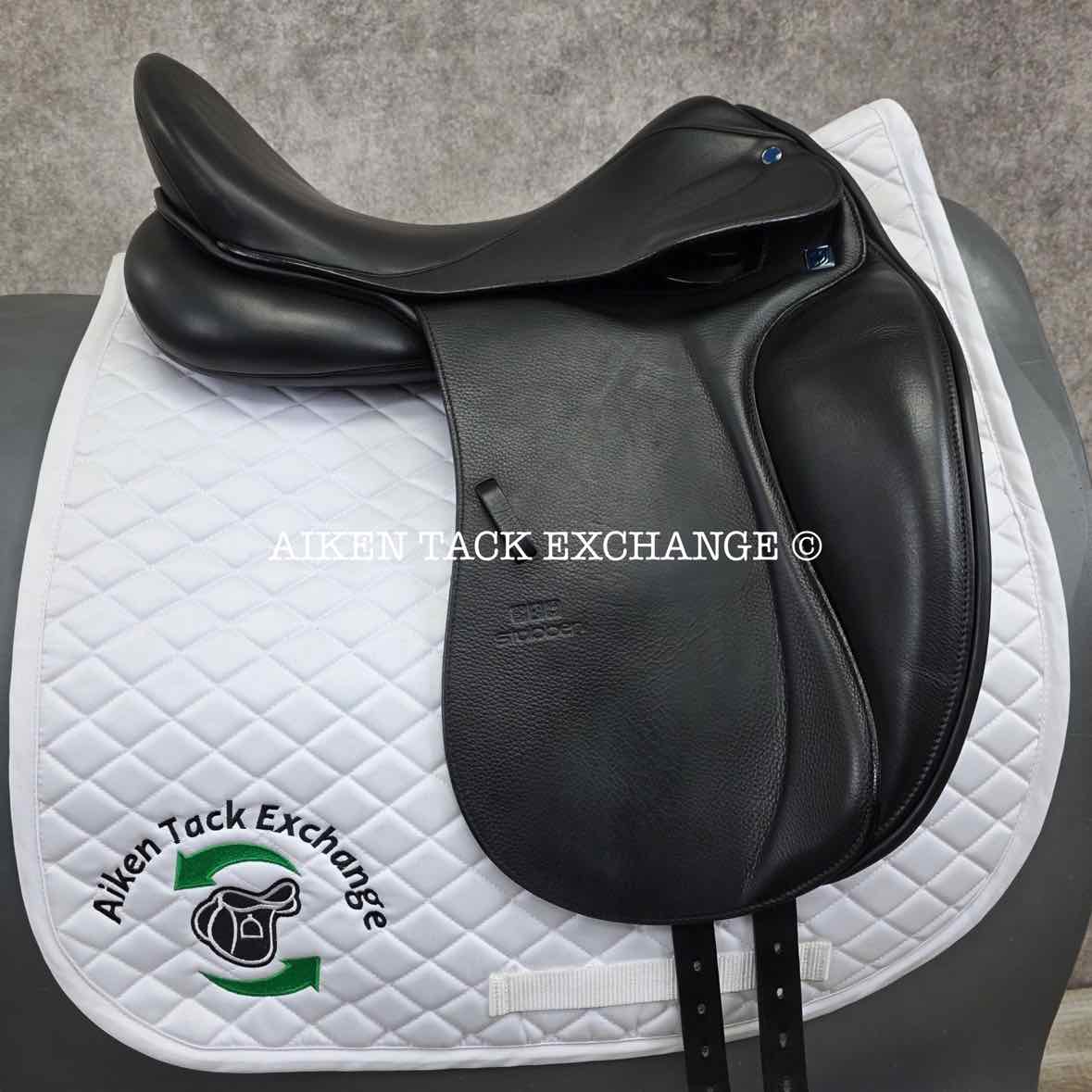 2022 Stubben Aramis II GP Dressage Saddle, 17.5" Seat, 28cm Tree - Medium, Wool Flocked Panels