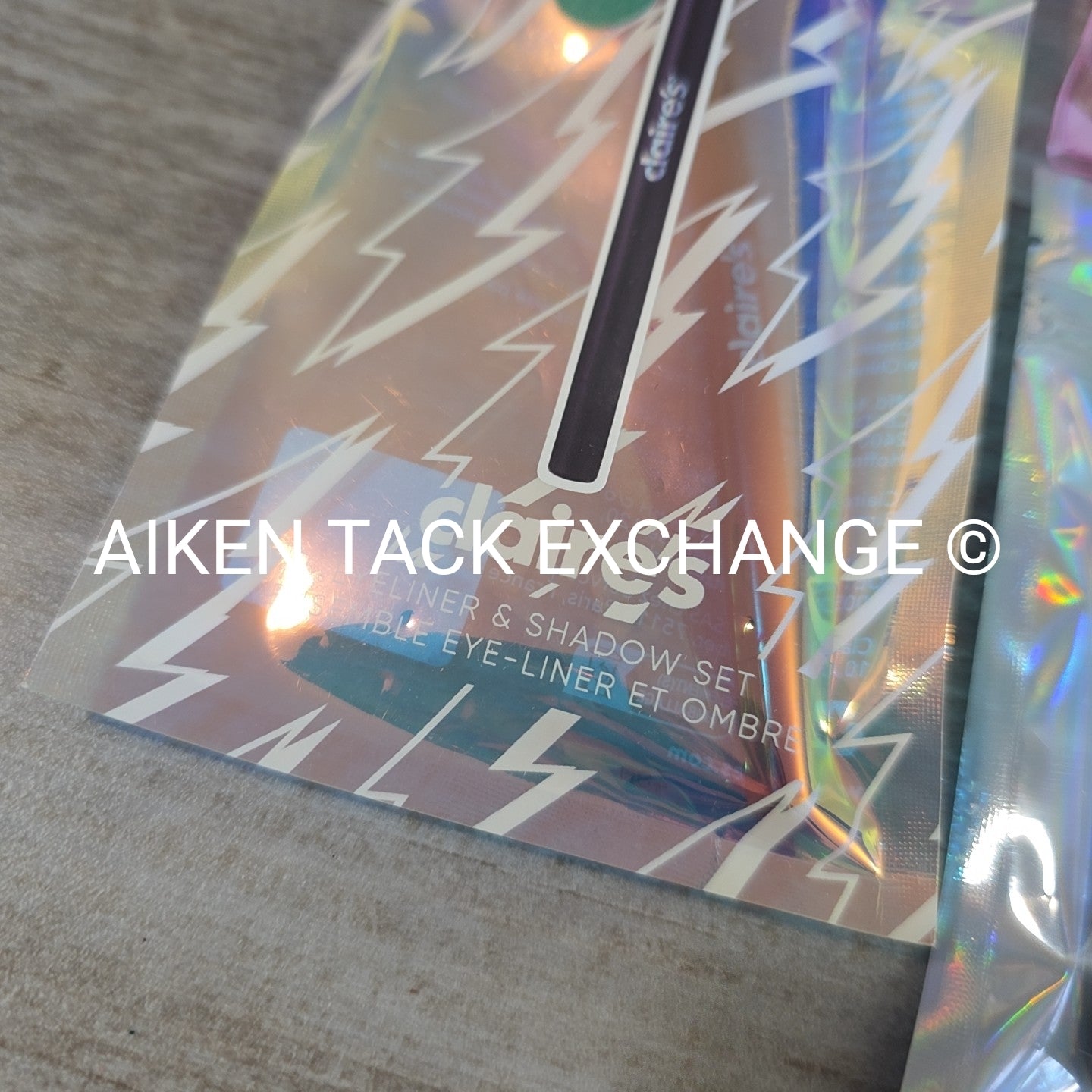 Claire's Makeup Bundle - Blush, Sponge, Eyeliner/Shadow Set, Spoolies, Eyeshadow