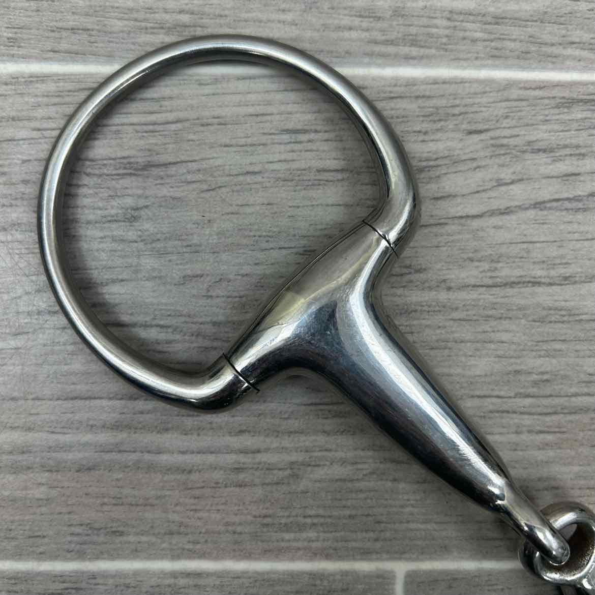 Stubben Hollow Single Joint Eggbutt Bit 5"