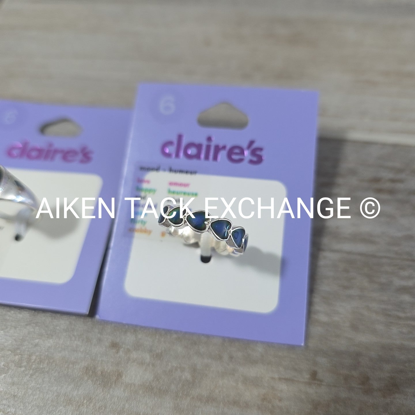 Claire's Mood Rings (2) - Size 6