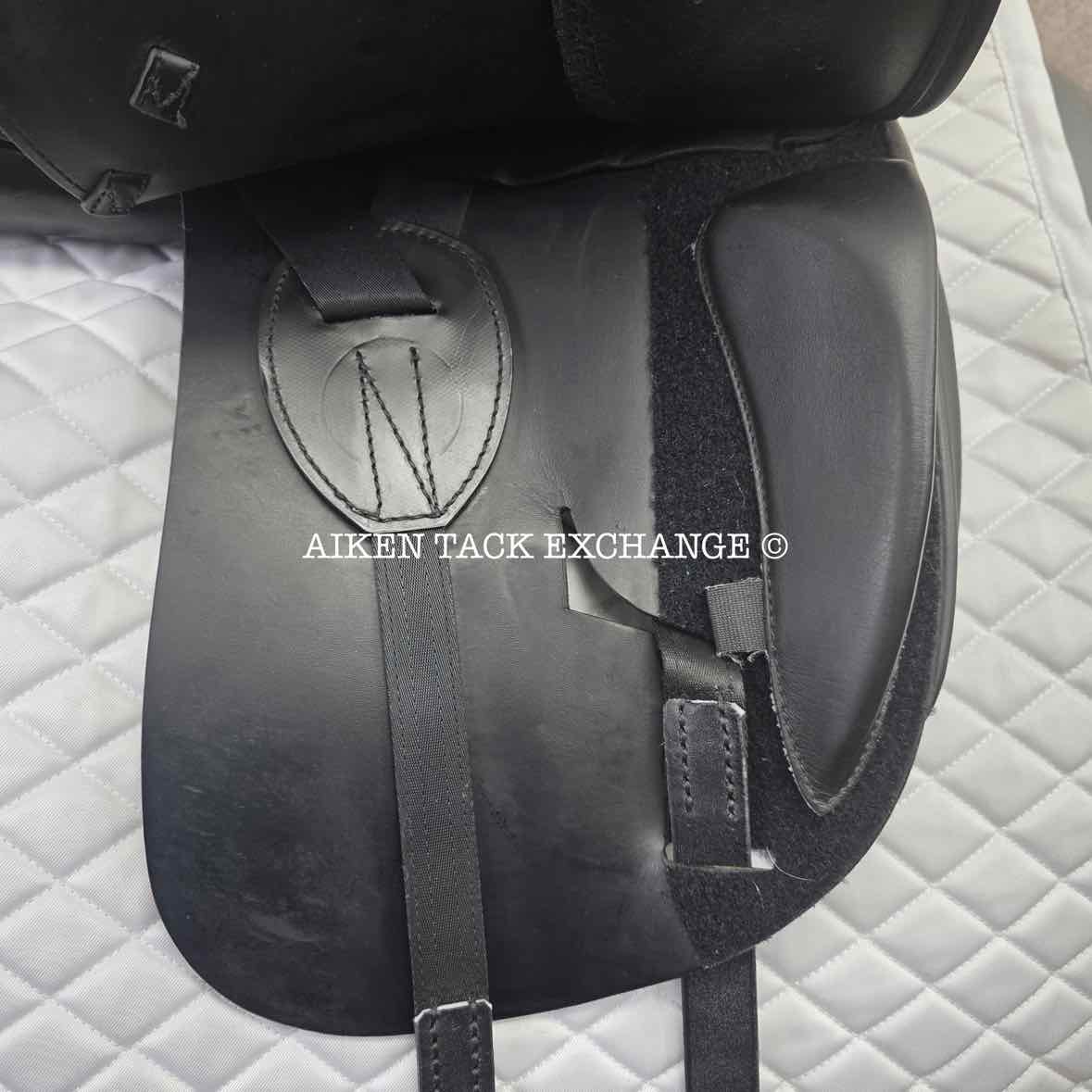 **SOLD** 2015 Prestige Lucky Idol Dressage Saddle, 16" Seat, 32 Tree - Medium, Wool Flocked Panels