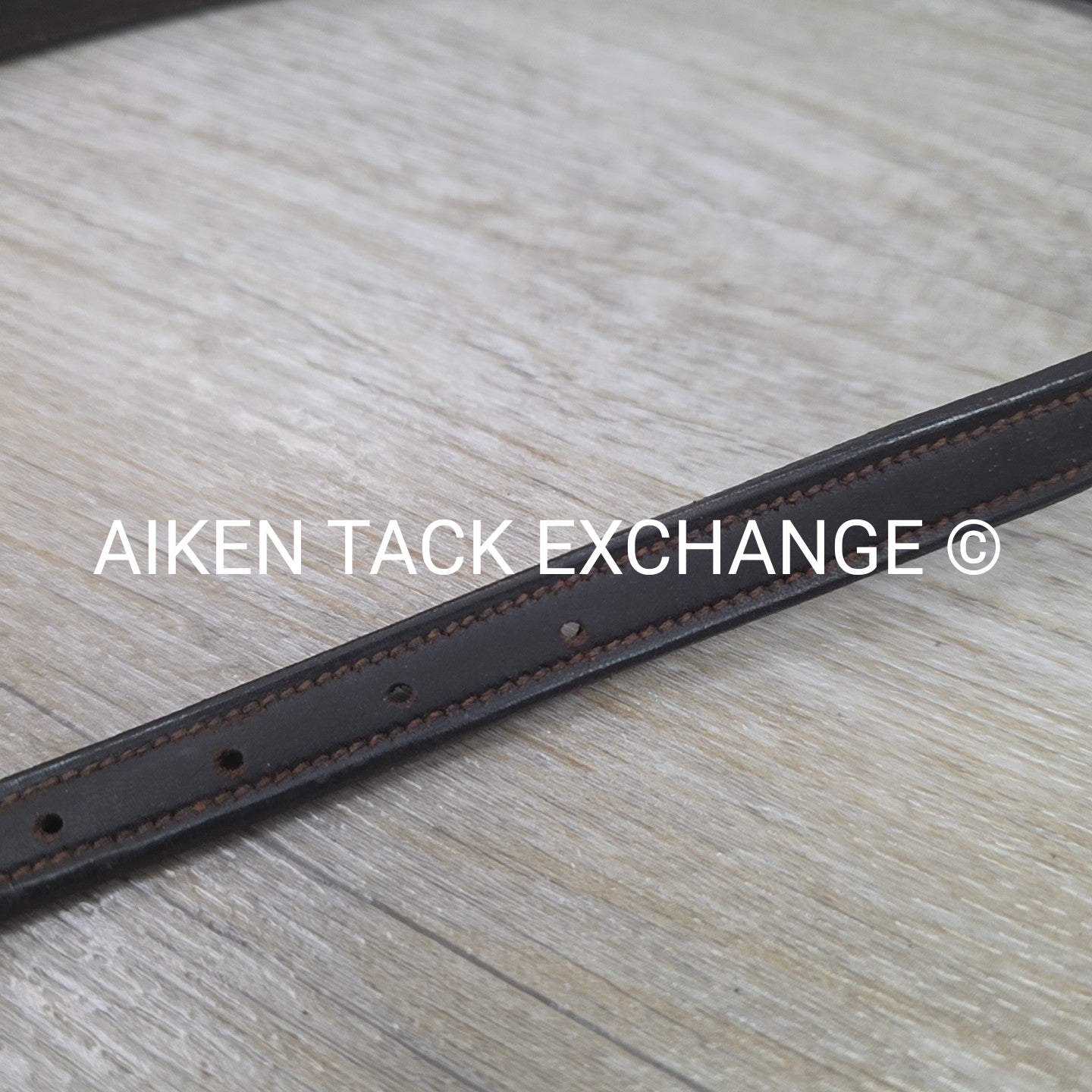 Ovation Fancy Fancy Stitched Standing Martingale, Brown, Size Full