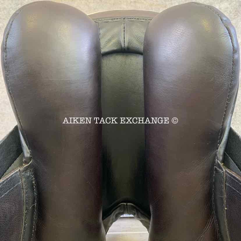 **SOLD** 2019 JRD Bella Dressage Saddle, 17.5" Seat, Medium Tree, Wool Flocked Panels