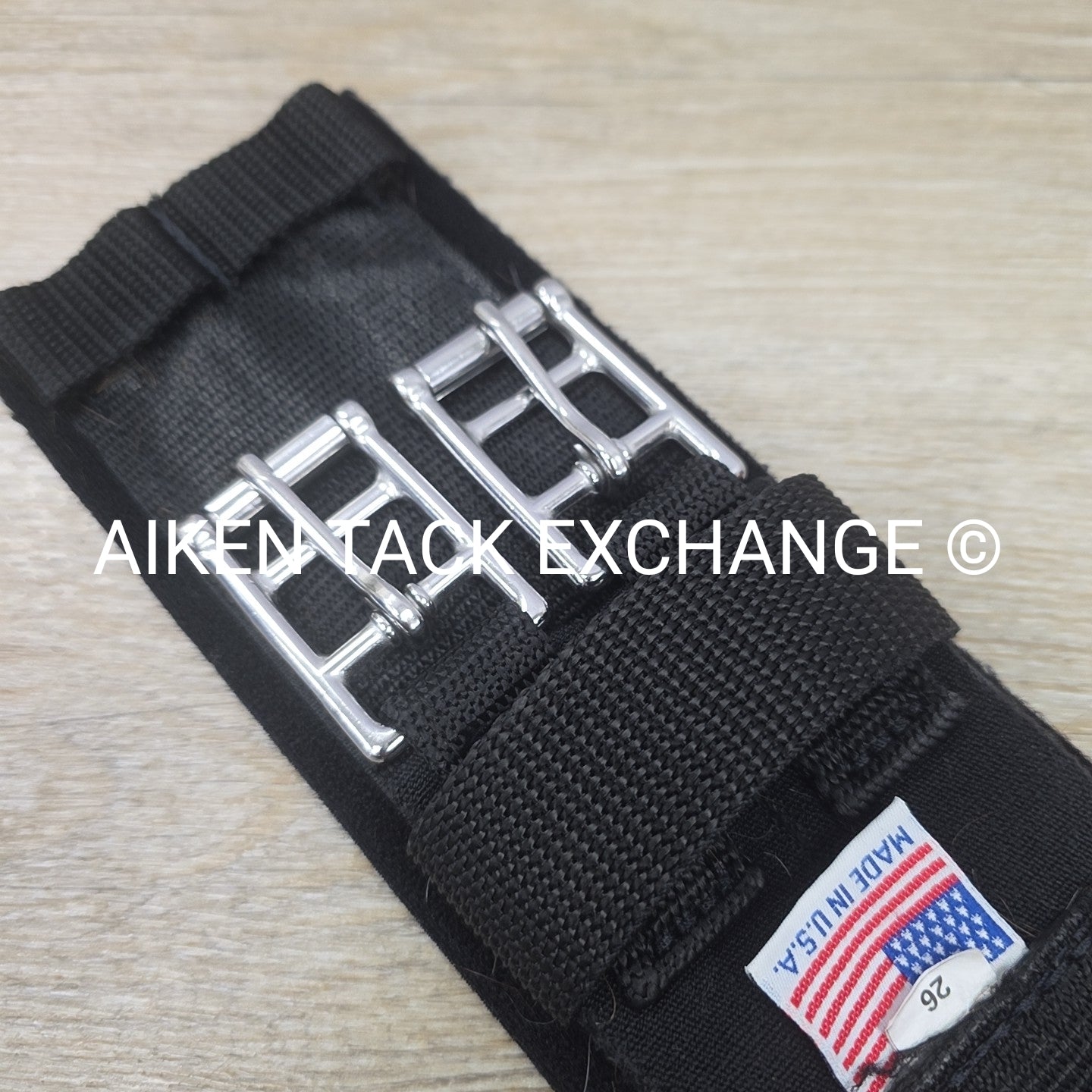 Professional's Choice Neoprene Lined Dressage Girth, Black, 26"