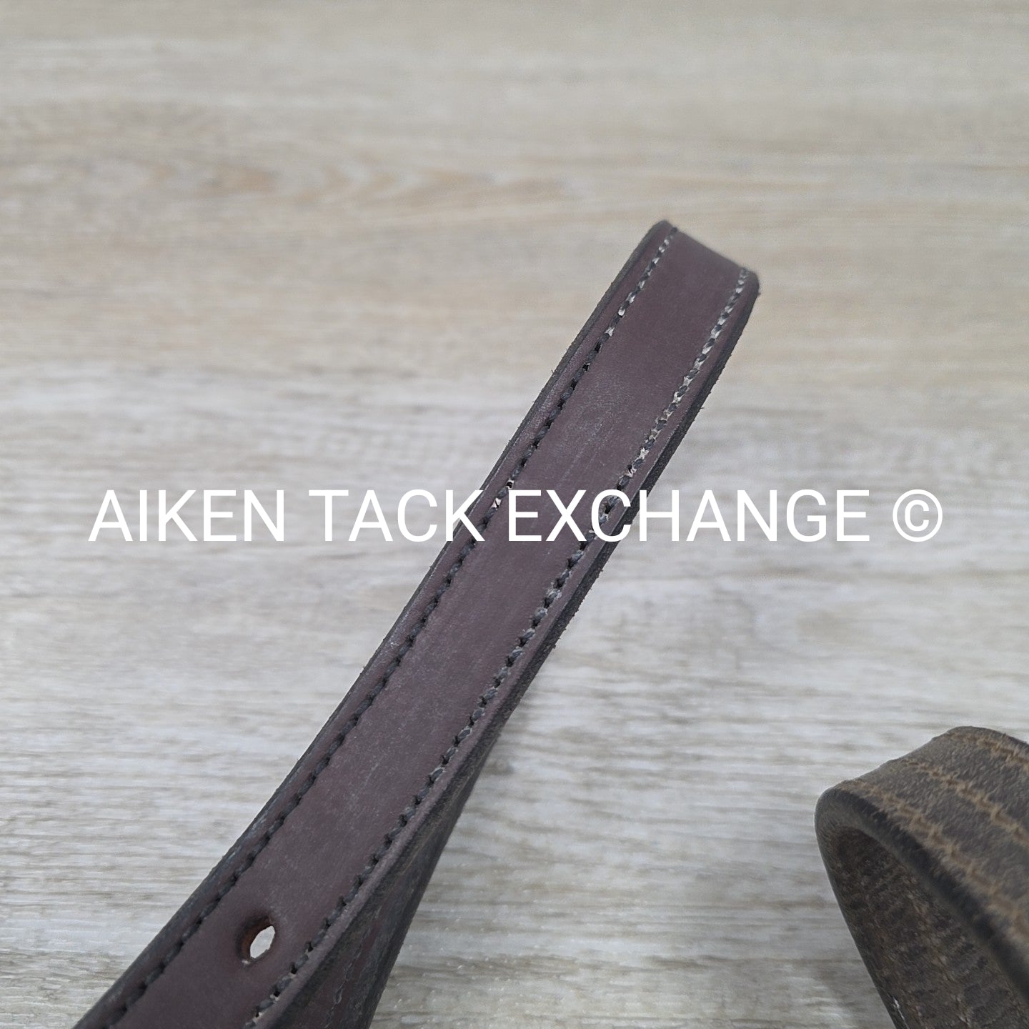 BARGAIN BUNDLE: 2 Leather Halters, Brown, Size Full