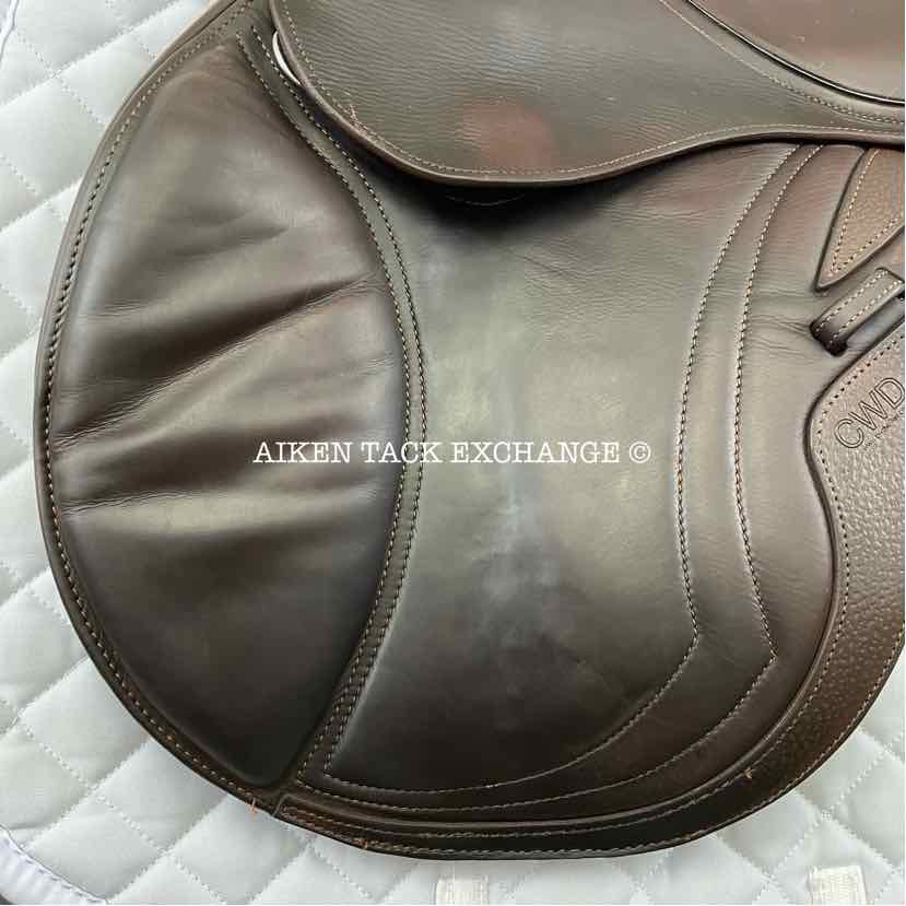 2018 CWD SE10 Close Contact Jump Saddle, 16" Seat, 2K Flap, MW Tree, Foam Panels, Full Buffalo Leather