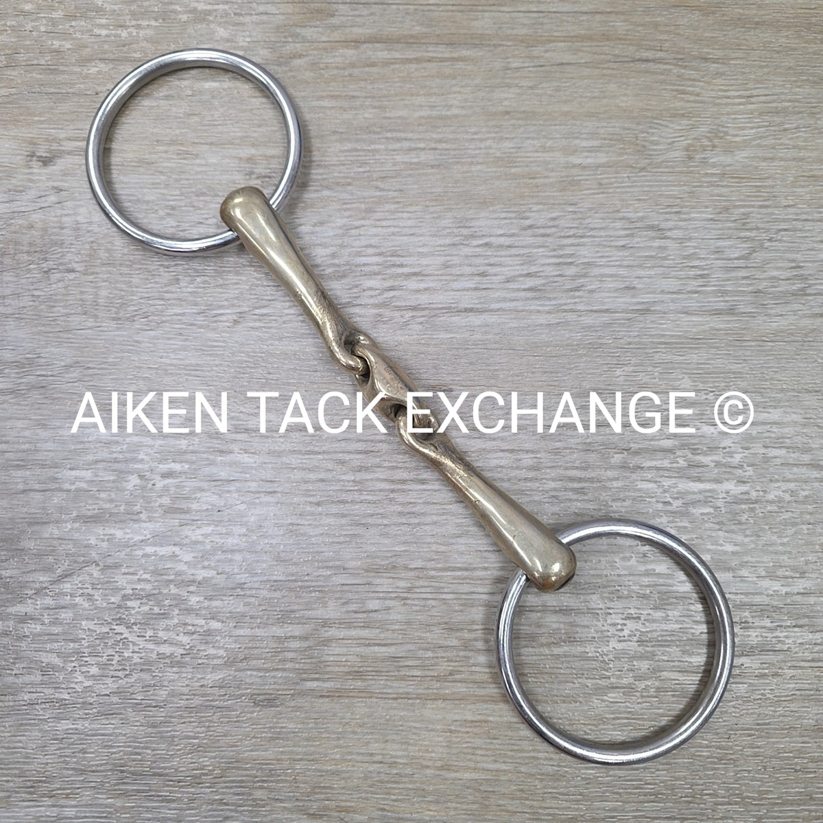 Herm Sprenger KK Ultra Sensogan Double Joint Loose Ring Bit 6"