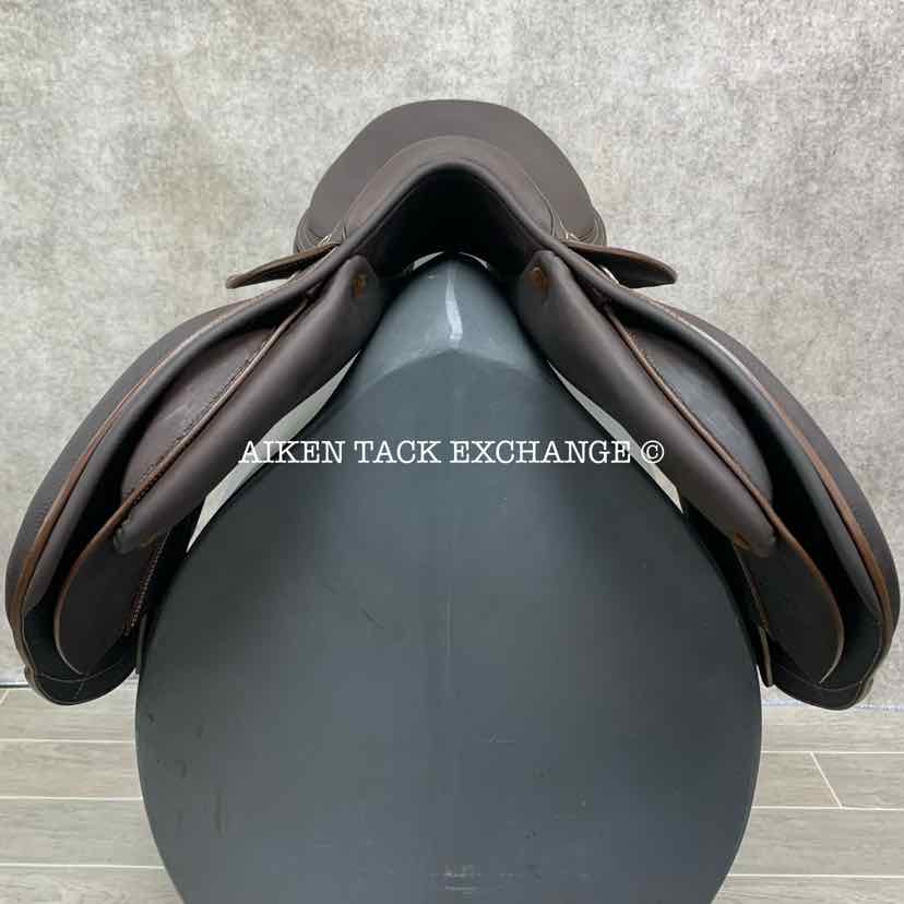 2023 Arion Atlas Close Contact Jump Saddle, 18" Seat, 2A Flap, Medium Tree, Foam Panels, Full Buffalo Leather, Comes with Matching Stirrup Leathers