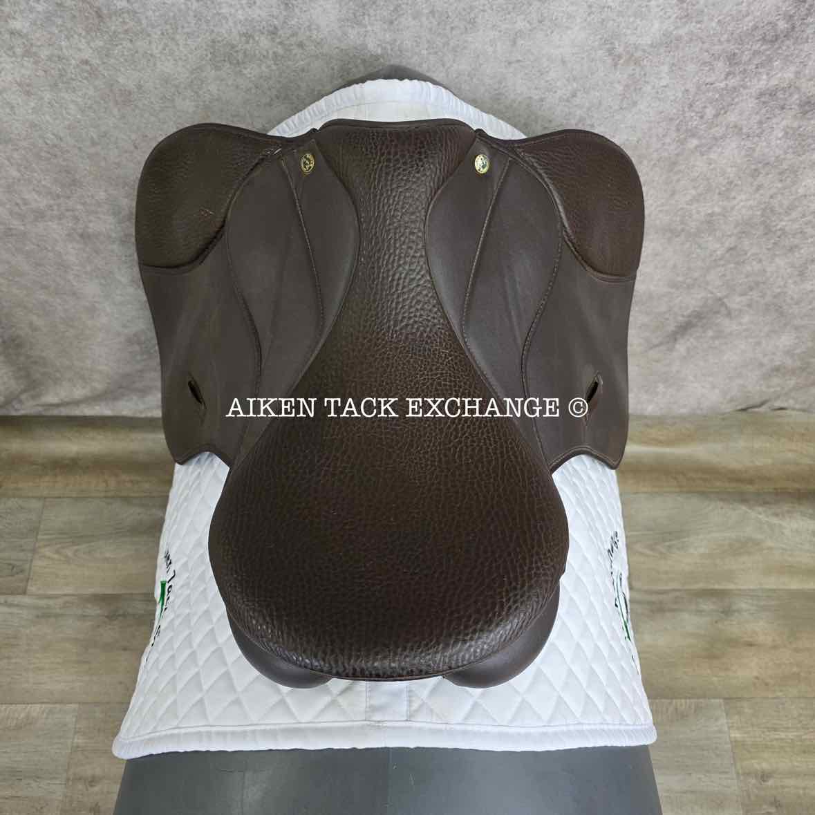 Dover Synthetic ProRide All Purpose Saddle, 17" Seat, Medium Tree, Wool Flocked Panels
