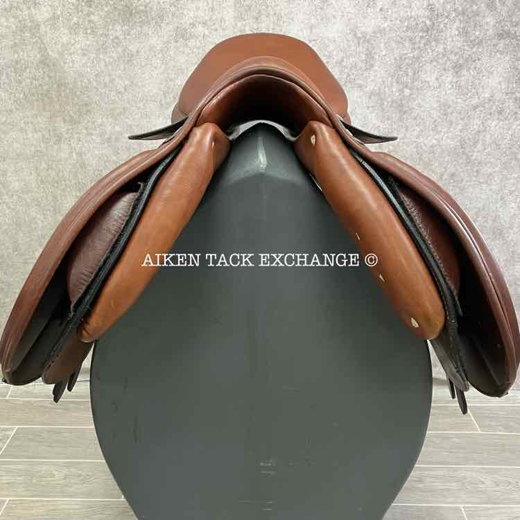 2013 Barnsby Aurora Close Contact Jump Saddle, 18" Seat, Medium Wide Tree, Foam Panels