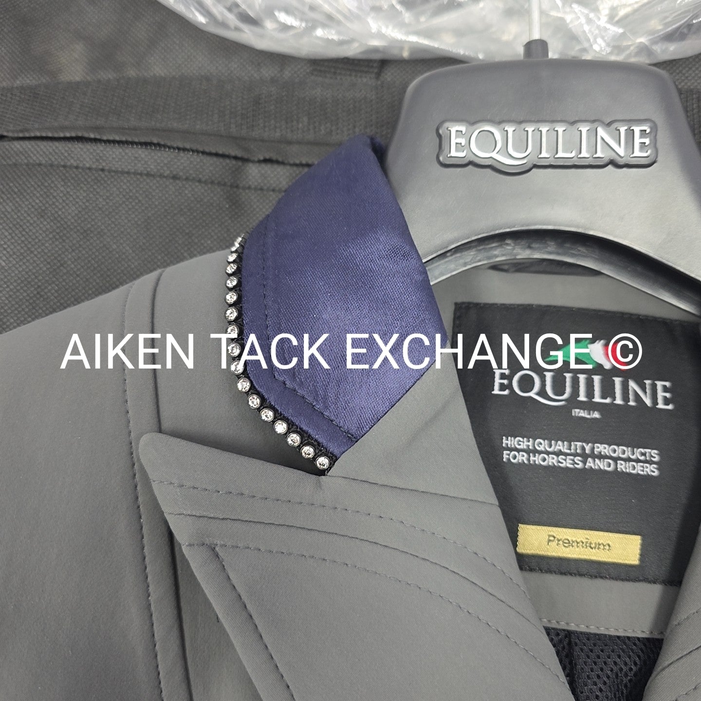 Equiline Mackenzie Bling Shadbelly, Size I 42 US 6