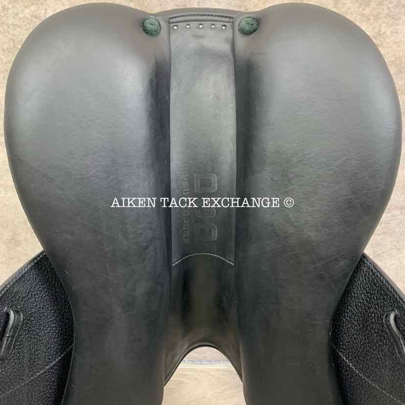 2022 Devoucoux Chiberta O Monoflap Jump Saddle, 17.5" Seat, 2A Flap, Medium Wide Tree, D3D Panels, Buffalo Leather