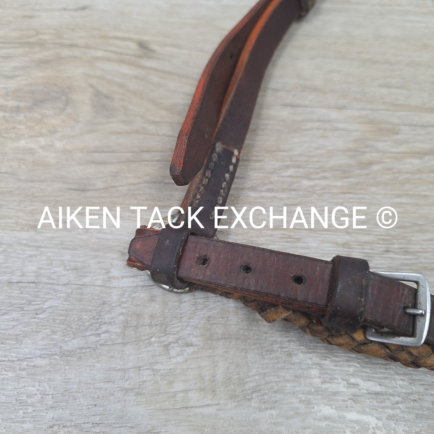 BARGAIN BUNDLE: 2 Round Braided Rawhide Drop Nosebands