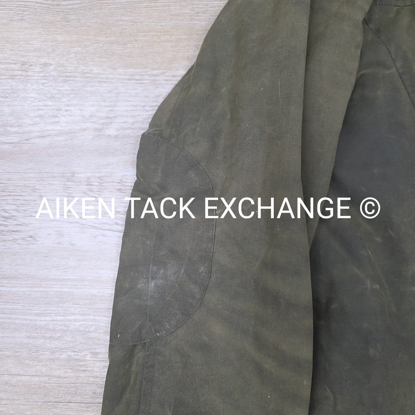 Outback Survival Gear Olive Green Waxed Trench Coat, Women's Large