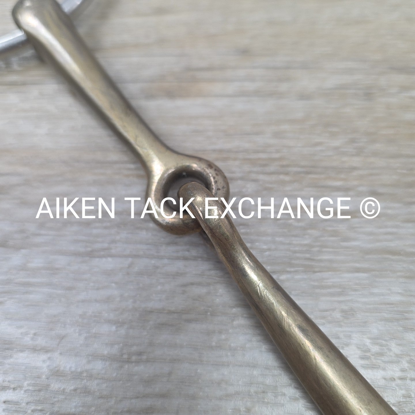 Korsteel German Silver Single Joint Loose Ring Bradoon Bit 5.5"