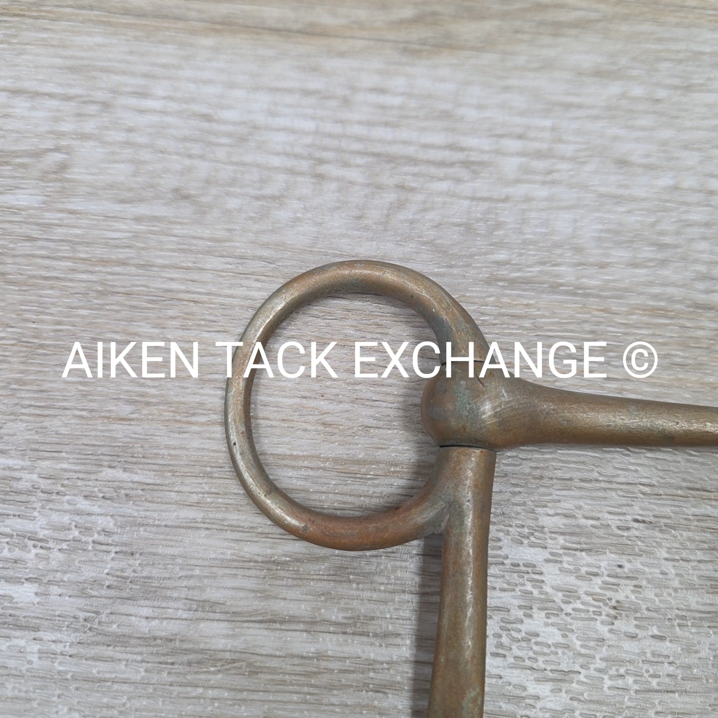 Never Rust Single Joint Half Cheek Bit 4.75"