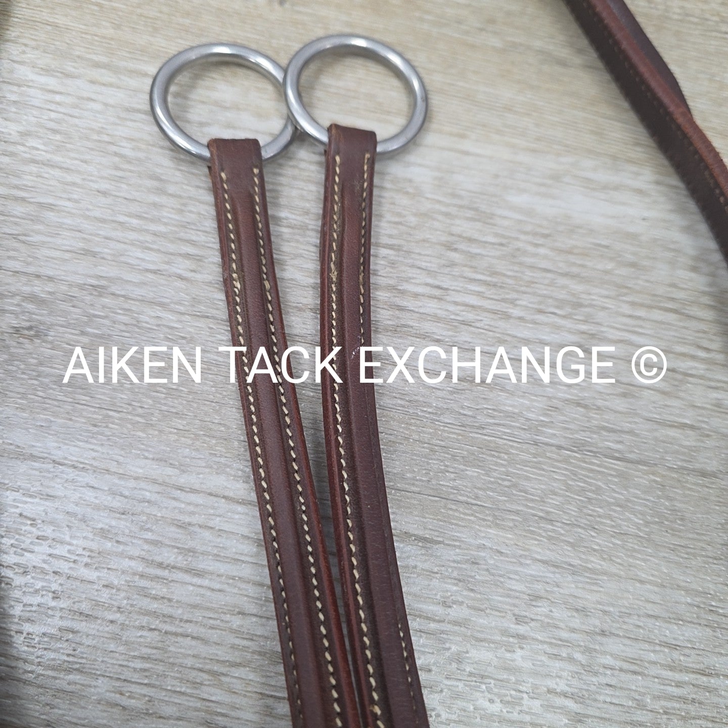 Beval Plain Square Raised Running Martingale, Brown, Size Full