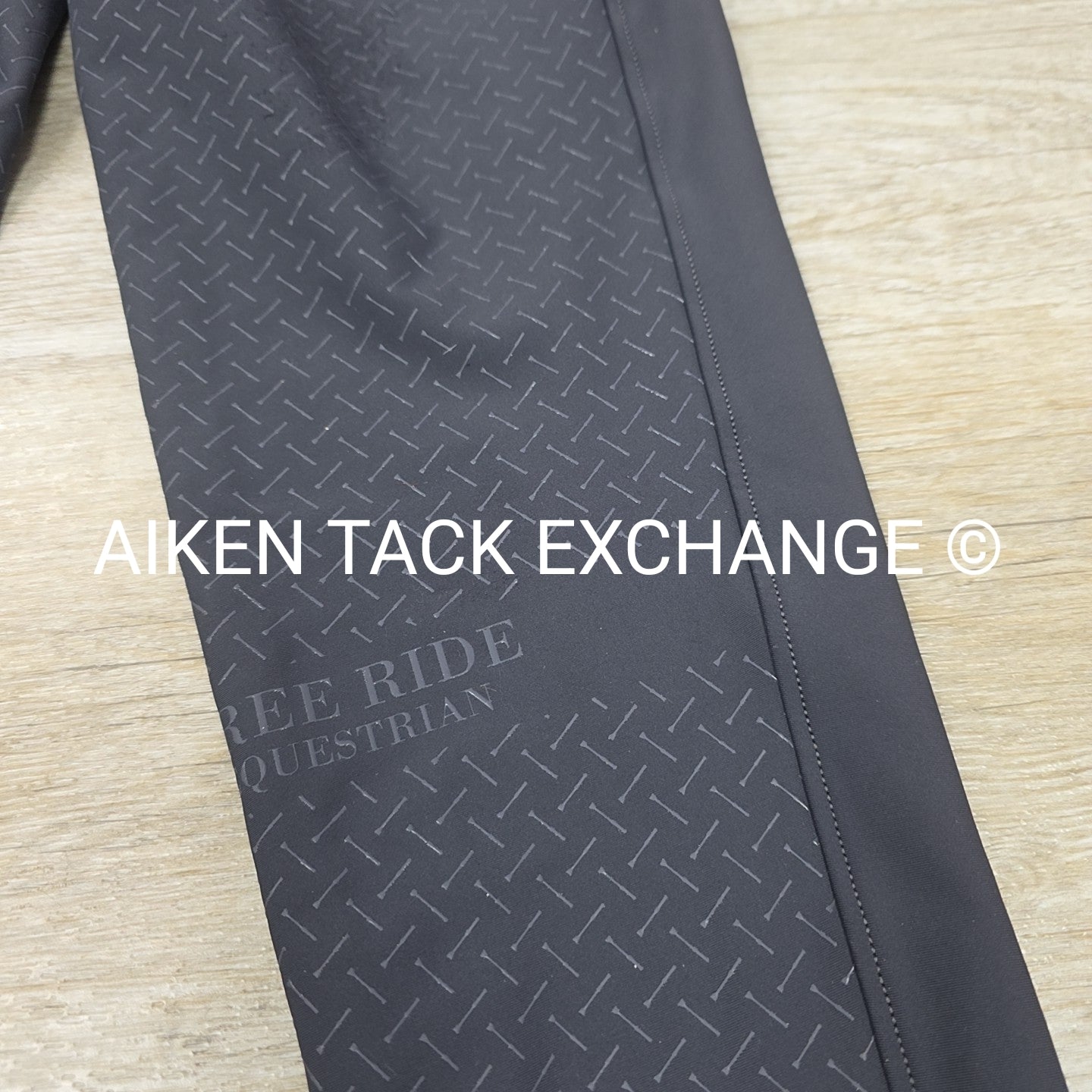 Free Ride Equestrian Silicone Grip Full Seat Pull On Tights, Women's Medium