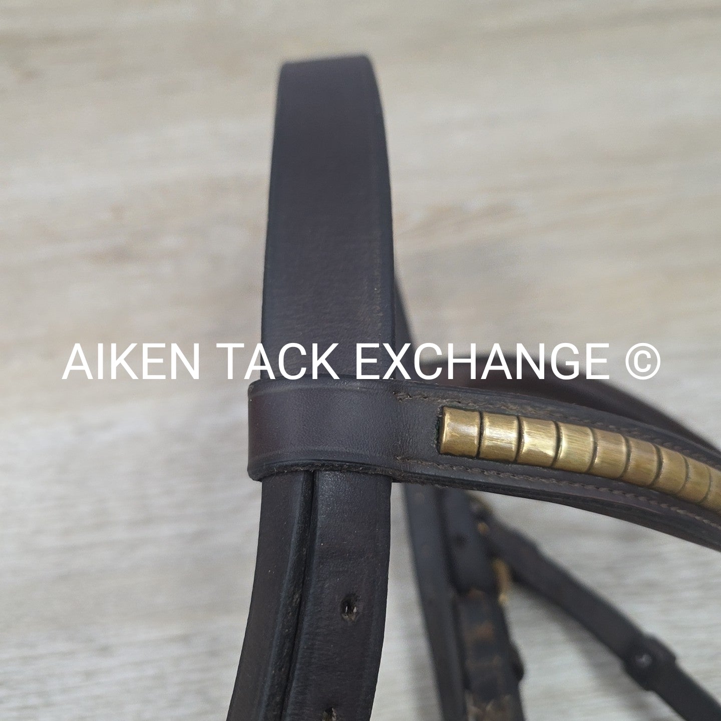 Nunn Finer Figure 8 Bridle, No Reins, Brown, Size Full