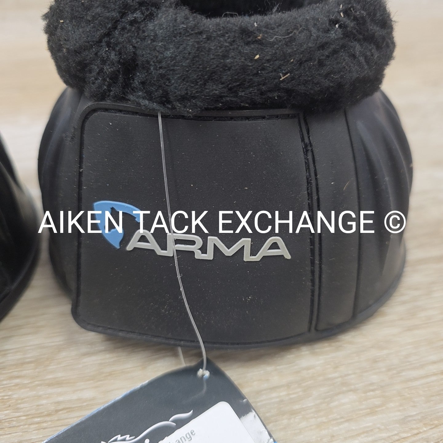 Shires Arma Over Reach Bell Boots w/ Fleece Trim, Size Full