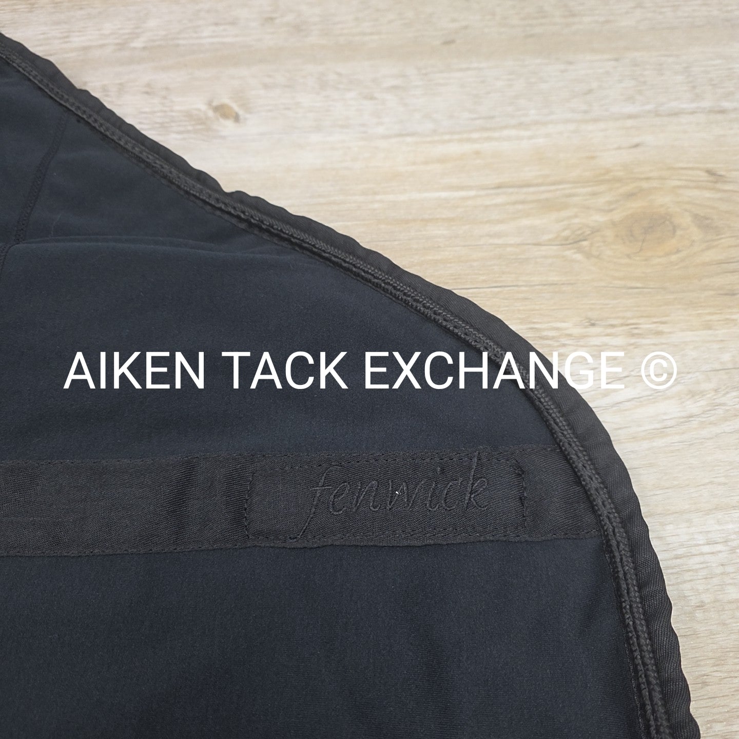 Fenwick Equestrian Sporty Dress Sheet Cooler, Black, 74"