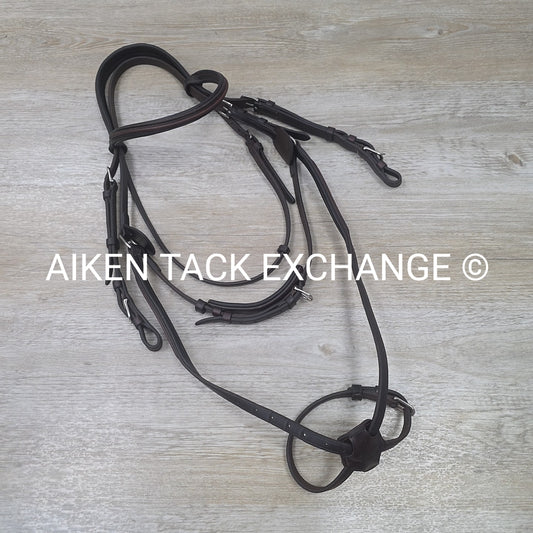 Vespucci Figure 8 Bridle, No Reins, Brown, Size Full