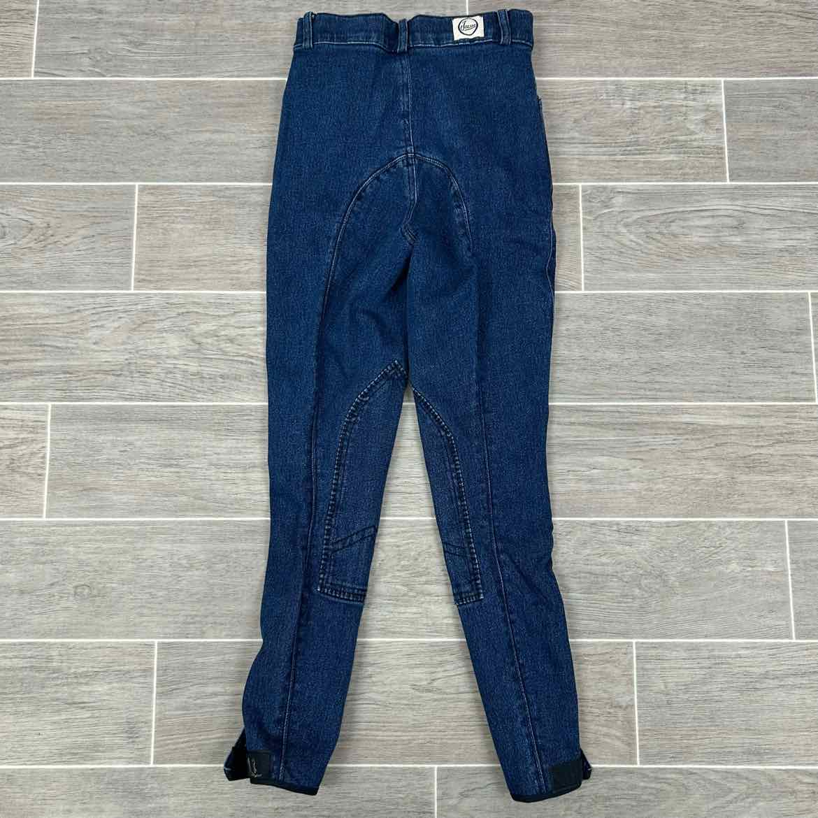 Jacson Wear Children's Denim Knee Patch Riding Jean Breeches, Size 10, Brand New