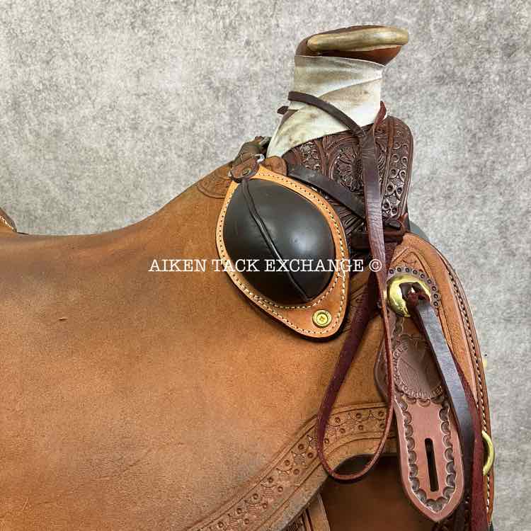 **SOLD** 2024 Circle Y 1134 Williston Wade Ranch Western Saddle, 17" Seat, Regular Tree - Semi QH Bars