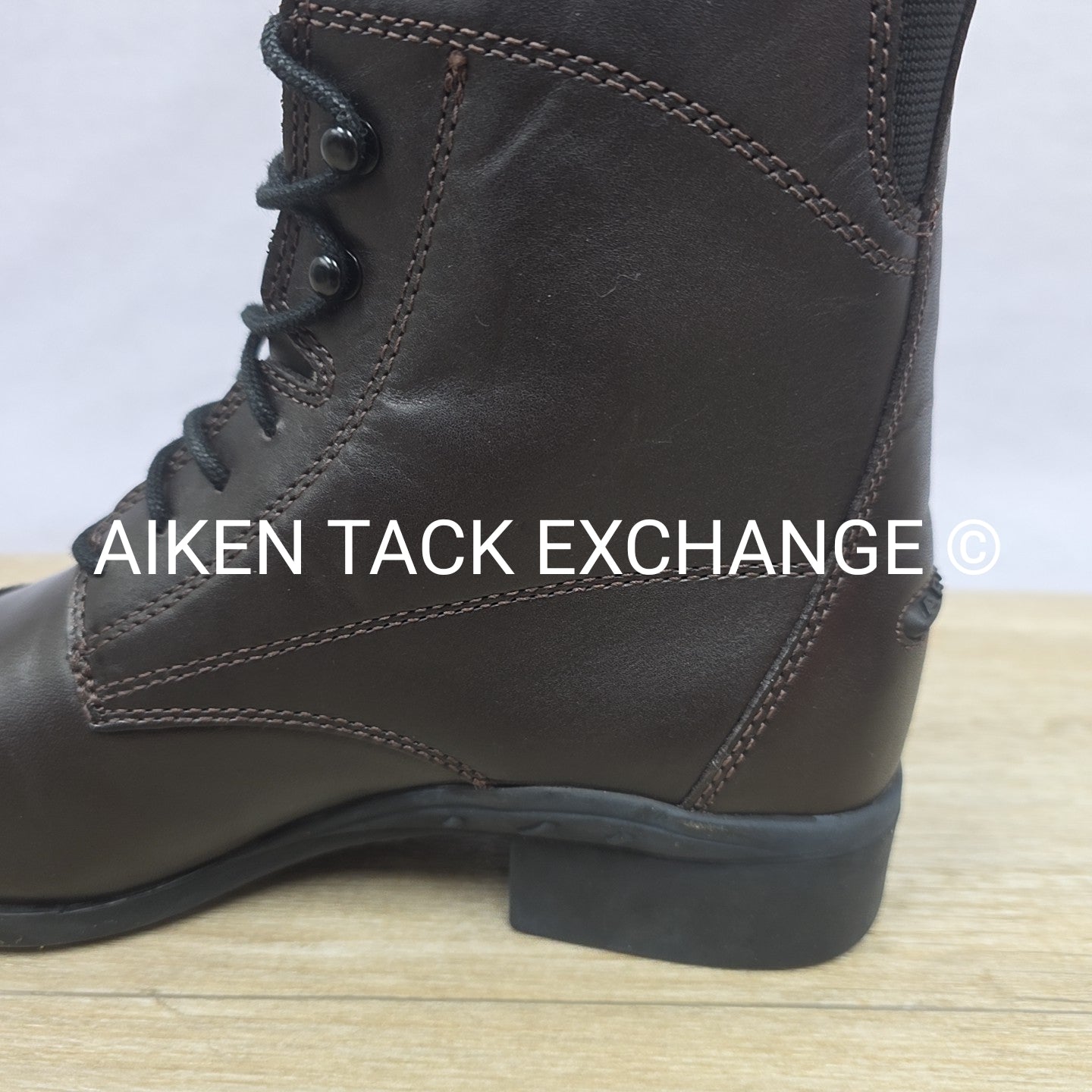 Ariat Heritage III Laced Paddock Boots, Brown, Brand New, Women's 6.5 B