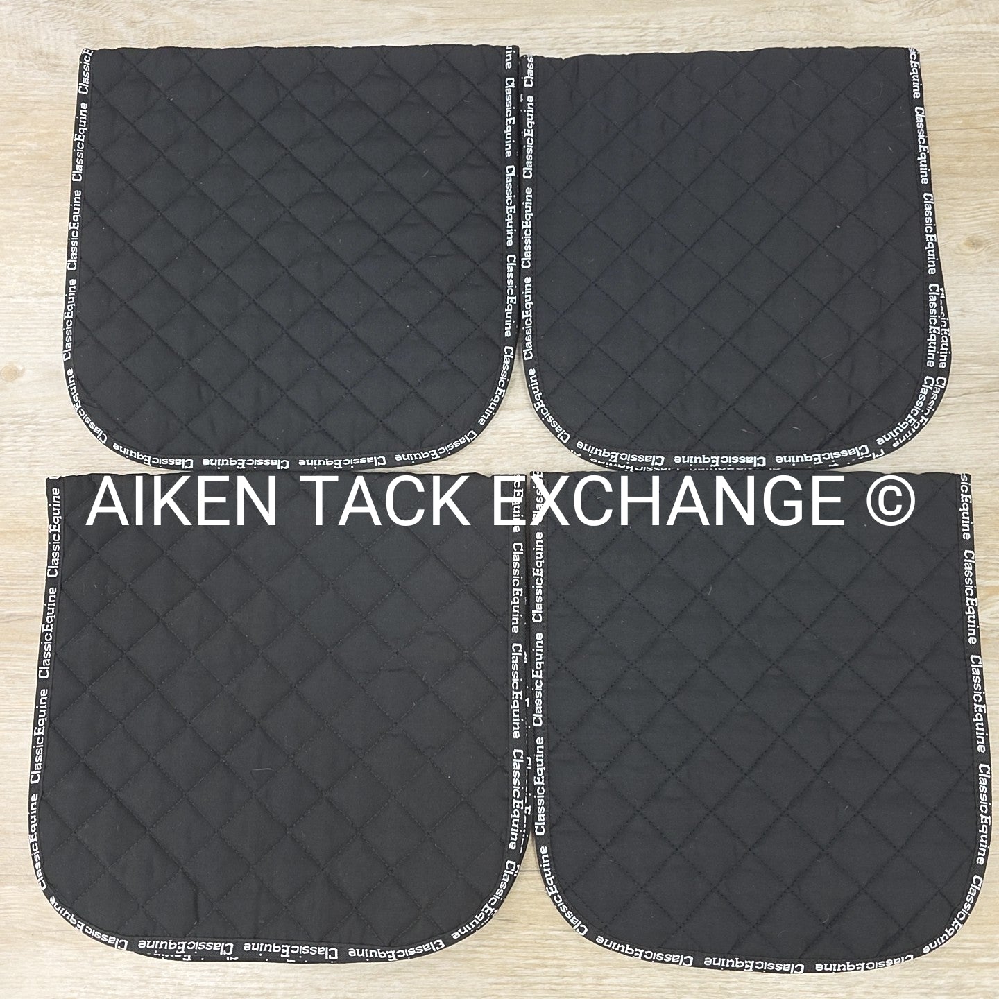 Classic Equine Quilted Standing Bandages, Set of 4, 2 12" & 2 14"