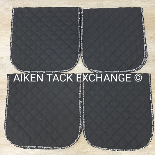 Classic Equine Quilted Standing Bandages, Set of 4, 2 12" & 2 14"