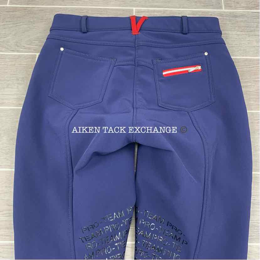 HKM Pro Team Silicone Knee Patch Breeches, Size 30